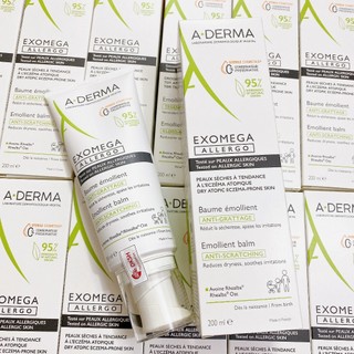 Kem Dưỡng Ẩm Vô Trùng cho Vi/êm Da Cơ Địa Da Khô A-Derma Exomega Emollient Cream (200ml)