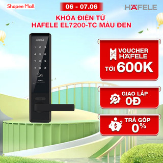  Khóa điện tử HAFELE EL7200-TC màu đen