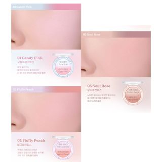 [Hàng có sẵn] Phấn má hồng thuần chay Peripera PURE BLUSHED CUSTOM CHEEK [Glow Beauty]