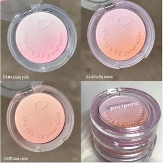 [Hàng có sẵn] Phấn má hồng thuần chay Peripera PURE BLUSHED CUSTOM CHEEK [Glow Beauty]