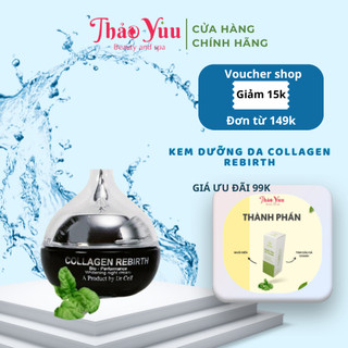 ( TẶNG KÈM MẶT NẠ B5) Kem Dưỡng Trắng Da Ban Đêm Collagen Rebirth Dr Cell Tái Tạo Làn Da Phục Hồi Hư Tổn Cấp Ẩm Sâu