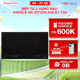 Bếp từ 2 vùng nấu Hafele HC-I2732A 536.61.726