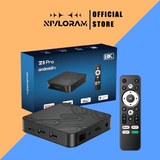 Android Tivi Box Z8 pro 2024 Dual Wifi 2.4G và 5G,Ram 4G Rom 32GB kèm khiển giọng nói,Kết nối Bluetooth,Xem YouTube vv.