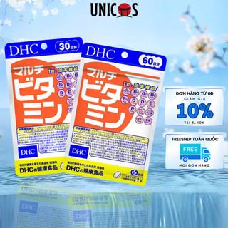 Vitamin tổng hợp, Viên uống DHC vitamin tổng hợp bổ sung 12 loại vitamin thiết yếu, hỗ trợ làm đẹp