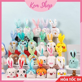 Set 10 túi chia quà bánh kẹo sinh nhật cho các bé - Kem Shop K385