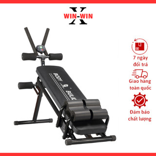 Ghế tập bụng mẫu mới thanh trượt bụng kết hợp nhiều bài tập gym tập tạ đồng hồ hiển thị Máy tập cơ bụng đa năng WinwinX 