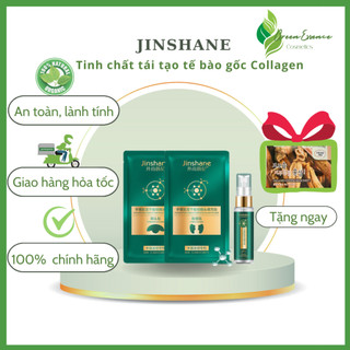Tinh chất tái tạo tế bào gốc Collagen Jinshane - Dưỡng trẻ hóa da mờ thâm nám tại nhà