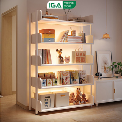 Kệ sách đa năng khung thép chống ghỉ sơn tĩnh điện thương hiệu IGA - GM97