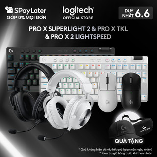 Combo Logitech G Pro X 2 Series - Bàn phím| Tai nghe Chuột G Pro X Superlight 2