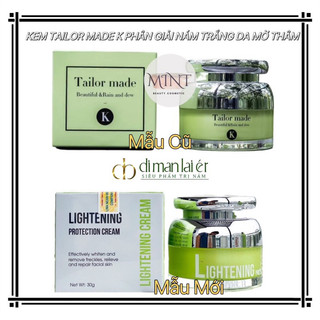  Kem Loại Bỏ Nám Trắng Da Tailor Made K Dimanlaier Mẫu Mới  Lightening  Chính Hãng 
