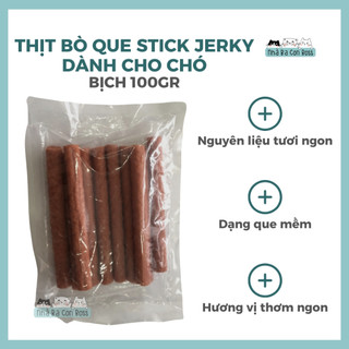 Thịt bò que stick jerky cho chó