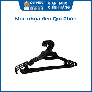  10 móc nhựa đen Qui Phúc