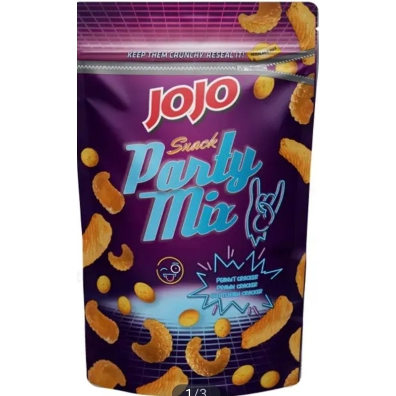 Đậu phộng mix snack jojo party gói 70g