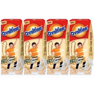 Thức Uống Dinh Dưỡng Từ Lúa Mạch Ovaltine 180ML (Lốc 4 Hộp)