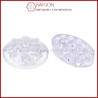 Đế mica đựng mực phun xăm,hũ đựng mực