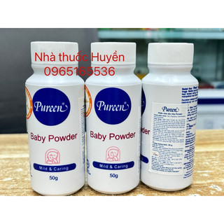 Phấn rôm dịu nhẹ pureen nhập khẩu 50g