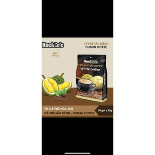 Cà phê sầu riêng RockCafe bịch 30 gói x20gr