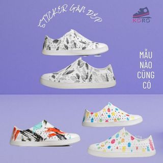 Giày native lười nam nữ nhựa đi biển chống trơn trượt unisex cho mọi lứa tuổi cute làm đồng phục KORO Nativetron