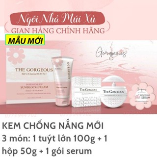 [Kèm Thẻ BH] Kem Chống Nắng Gorgeous Múi Xù Chính Hãng 100g Tặng Chống Nắng 50g