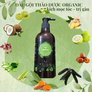 [Freeship] - Dầu Gội Thảo Dược Organic - Mọc Tóc - Chống Rụng Tóc - Phục Hồi Tóc Hư Tổn - [350ml]