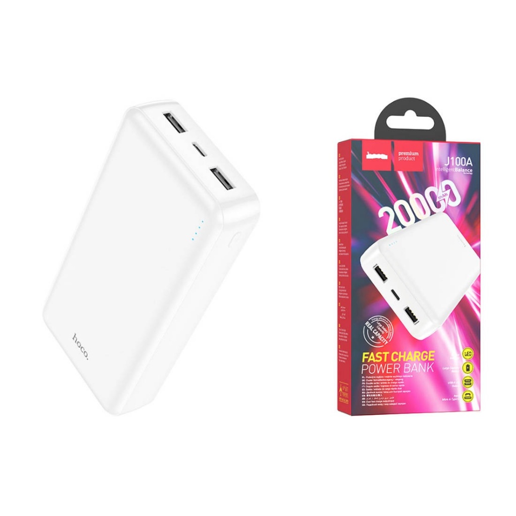 Sạc  HOCO J100A - 20.000mAh,Dự Phòng-20.000mAh | BigBuy360 - bigbuy360.vn