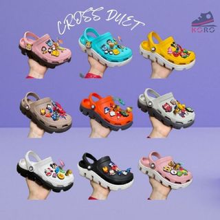 Dép sục cross nam đi mưa cao cấp kín mũi chống trơn trượt    KOROduet