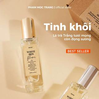 Lưu hương cá tính White Iris Flower - Nước hoa nữ hương thơm nhẹ nhàng, thanh mát, quyến rũ, lưu hương lâu 6-8h (15ml)