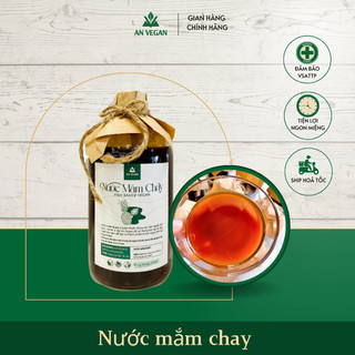 Nước mắm thuần chay 500ml chai thủy tinh