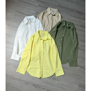 Áo sơ mi linen Shojo 4 màu