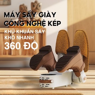 Máy sấy giày khử mùi có tia cực tím diệt khuẩn nhanh cao cấp tiện lợi thoáng khí hiệu quả