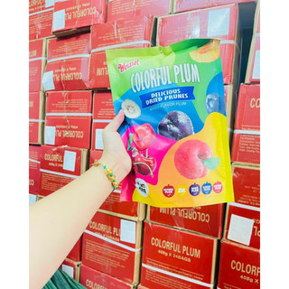ô mai trái cây tươi Colorful Plum mix 5 vị giòn ngon ngọt thanh