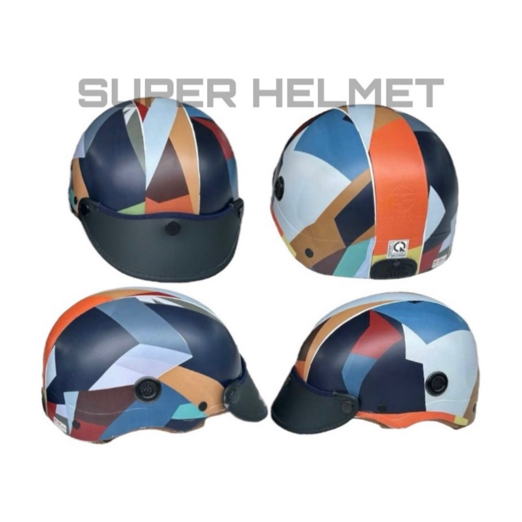 [TẶNG SET BIKER] Nón Bảo Hiểm Sơn CAMRY Chính Hãng - Mũ Bảo Hiểm Nửa Đầu - Lấy ý Tưởng Từ Áo Thầy