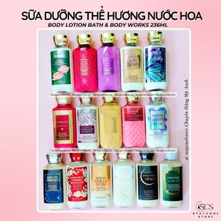 💦 Sữa dưỡng thể toàn thân- Bath & Body Works Body lotion 236ml💧
