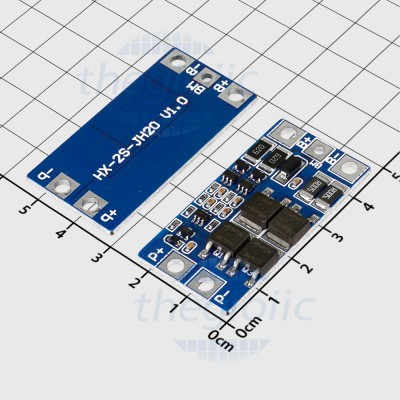 HX-2S-JH20 Mạch Sạc Pin 18650 2 Viên 2S 10A Có Bảo Vệ Và Cân Bằng