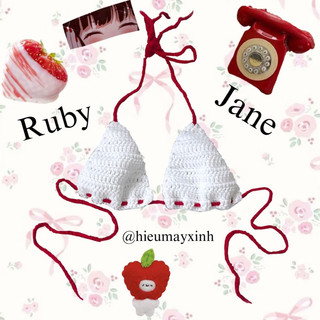 ‘RubyJane’ bikini ngọt ngào🦢 coquette aesthetic✨