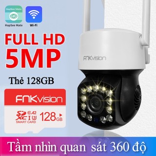 Camera PTZ mini outdoor Fnkvision 5.0MP Hapsee - đêm có màu - đàm thoại 2 chiều - BH 12 tháng