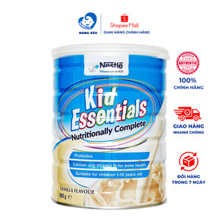 Sữa Bột Kid Essentials Sữa Úc nhập khẩu mẫu mới cho trẻ biếng ăn, chậm tăng cân Nestlé 800g