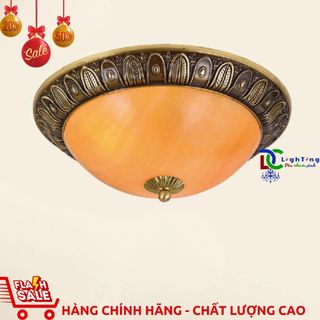 Đèn ốp trần đồng cao cấp OTG-812/300 chính hãng trang trí công ty, hầm rượu, Salon tóc…vvv