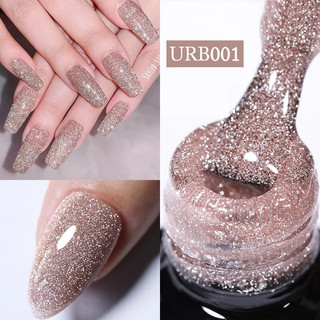 UR SUGAR Sơn Móng Tay Rubber Base Gel 7ml Nhũ Sơn Gel Sơn Móng Tay Gel Màu Nhũ Sơn Gel