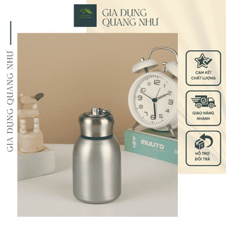 Bình giữ nhiệt hình lựu đạn 300ml, chất liệu inox 304 giữ nhiệt 6- 8 tiếng