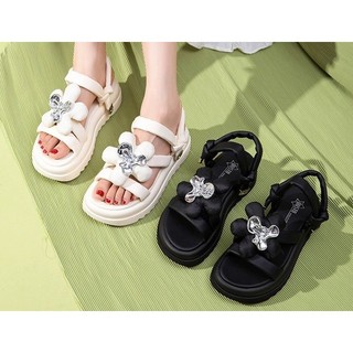 Fluffy Flora Sandals - Dép sandals nữ