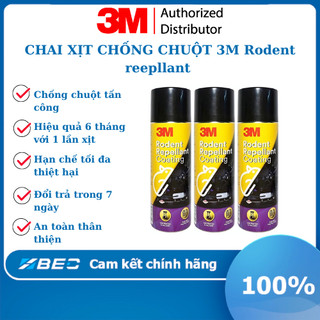 Chai xịt đuổi chuột 3M Rodent Repellant Coating 89797 xịt phủ chống chuột cắn khoang động cơ xe ô tô - CHÍNH HÃNG
