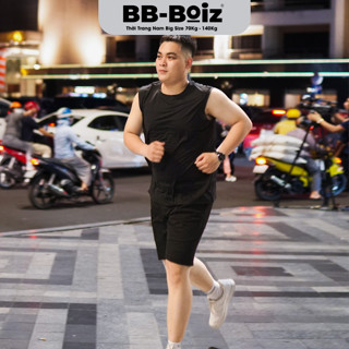 [BigSize] Áo Thun Ba Lỗ Tập Gym Nam BB - BOIZ Chất Thun Lạnh | Big Size 80kg - 130kg | Trơn