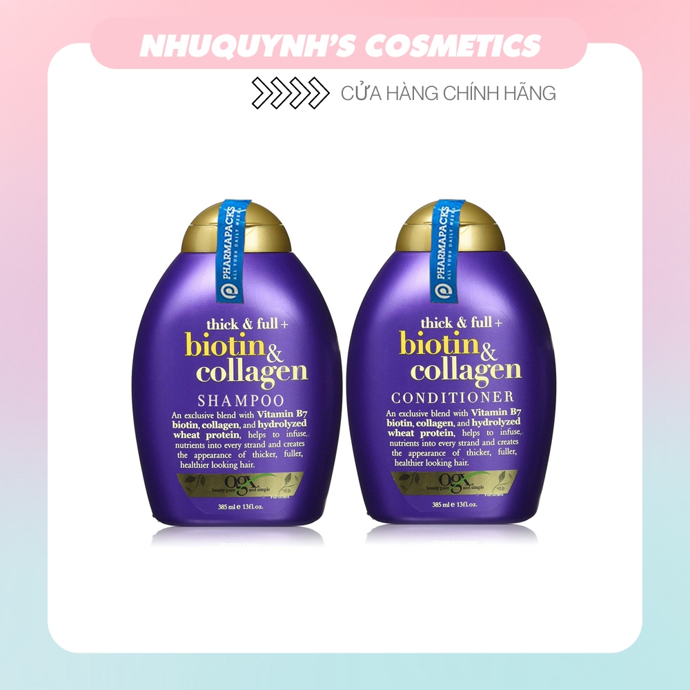 Dầu gội xả biotin