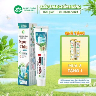 Kem đánh răng dược liệu Ngọc Châu Chuyên Gia 170g