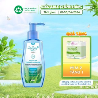 {MỚI} Dung dịch vệ sinh Dạ hương Daily Fresh Total Care - Giúp CHĂM SÓC TOÀN DIỆN 145ml