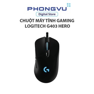 Chuột máy tính gaming Logitech G403 Hero - Bảo hành 24 tháng