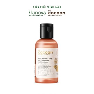 Trialsize - Nước sen Hậu Giang Cocoon 50ml, toner sen phục hồi cấp ẩm và làm dịu da - HUNOXA