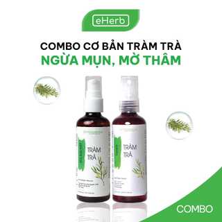 [COMBO NGỪA MỤN] Sữa Rửa Mặt & Toner Tràm Trà Sạch Dịu Nhẹ, Ngừa Mụn MILAGANICS 100ml (Chai)