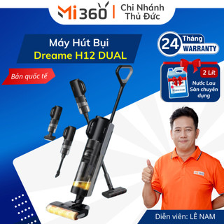 Máy Lau Sàn Hút Bụi Không Dây Cầm Tay Dreame H12 Dual -  Bản quốc tế - Bảo hành 24 tháng chính hãng